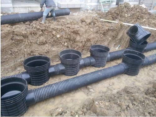雨污水塑料检查井的施工工作效率